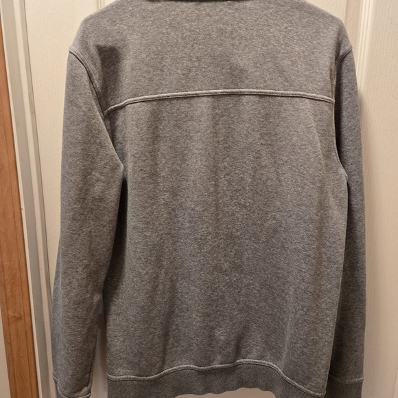 Puma Men's Size M Gray Long Sleeve Full Zip Collared Jacket/Sweatshirt - Picture 5 of 5